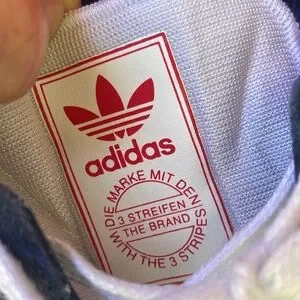Adidas men’s sneakers navy blue and red. Size 14 in good condition. Adidas Top Ten 2014 Red White Blue High Top Basketball Sz  main image 2